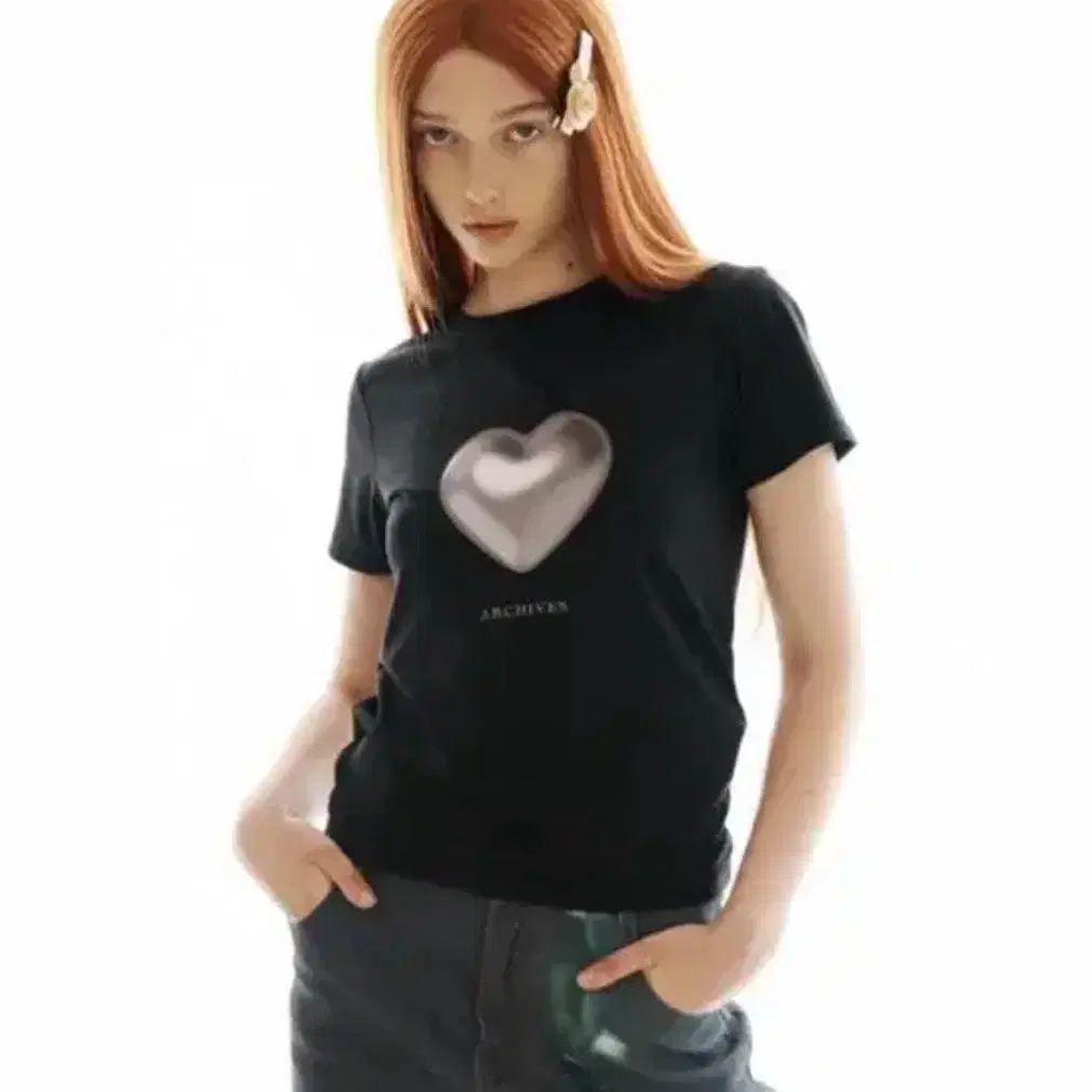 2000 아카이브 matt love tee 매트 러브 하트 티셔츠