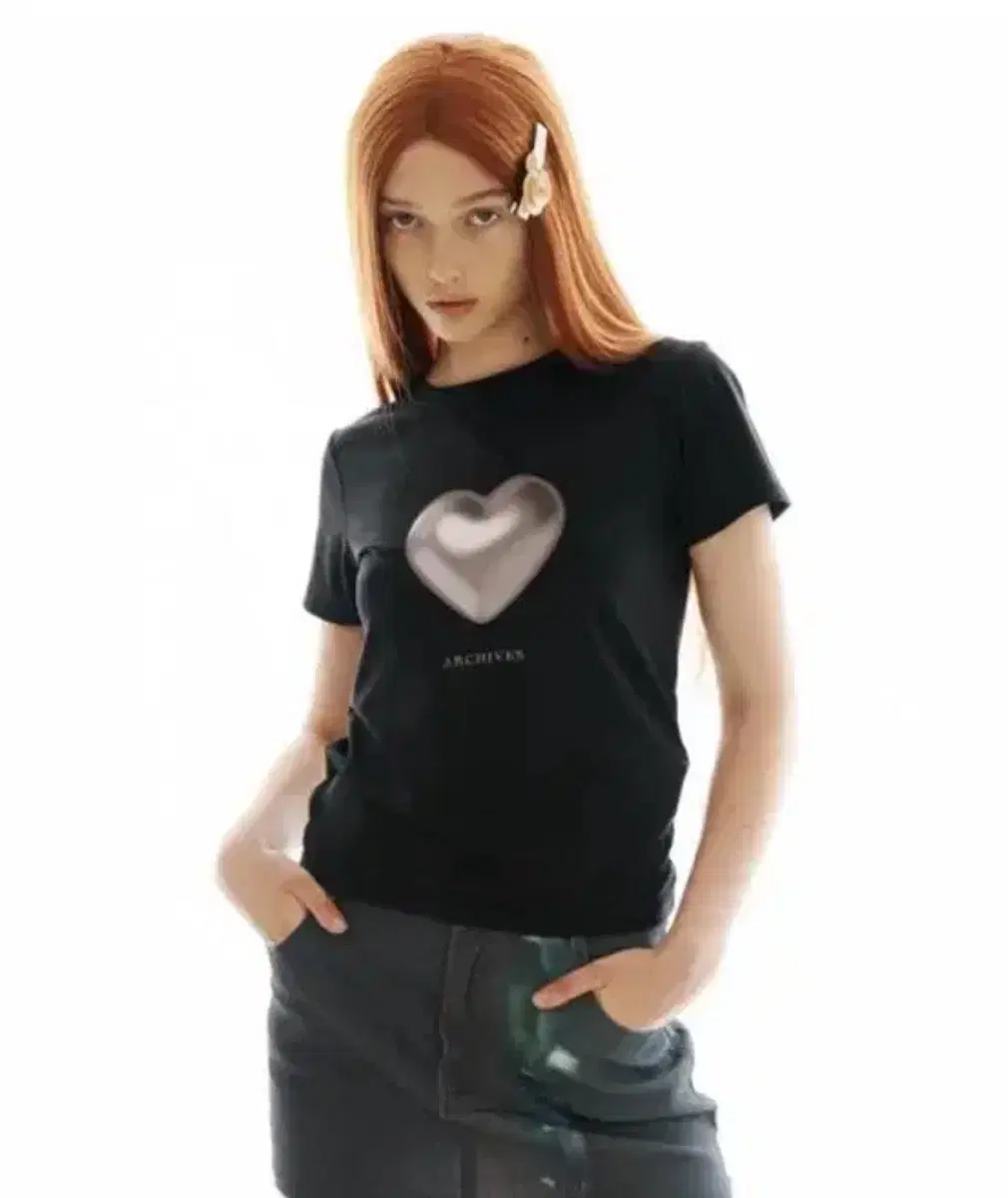 2000 아카이브 matt love tee 매트 러브 하트 티셔츠