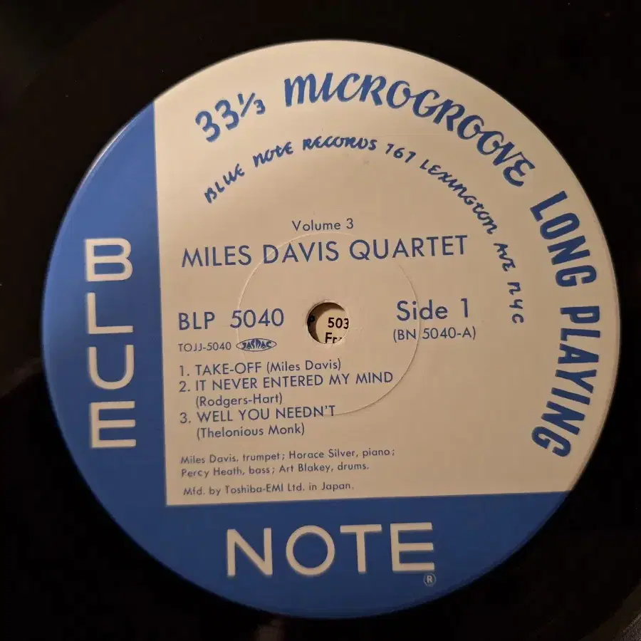 수입반/Jazz/Miles Davis vol.3 LP