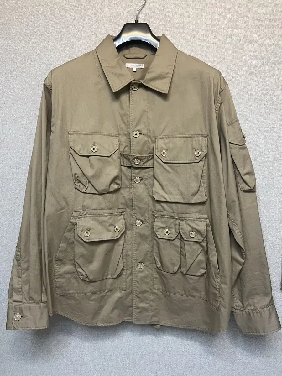 Engineeredgarments Explorer Shirt Jacket Beige L