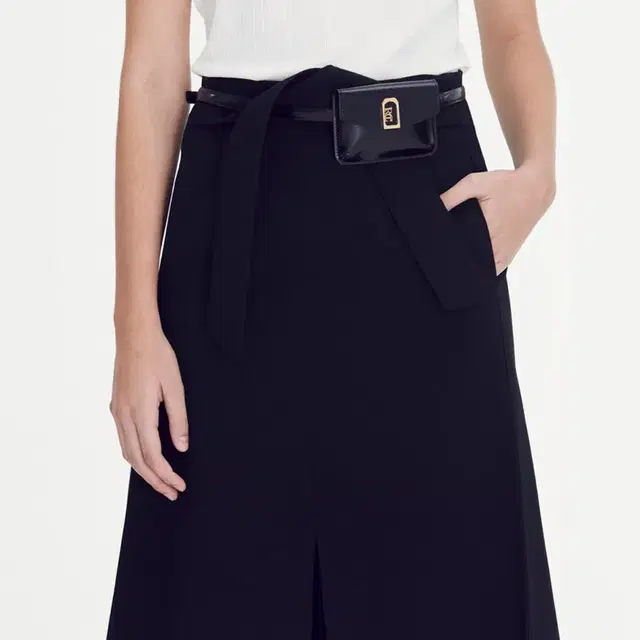 Recto a line slit skirt 렉토 a라인 슬릿 스커트