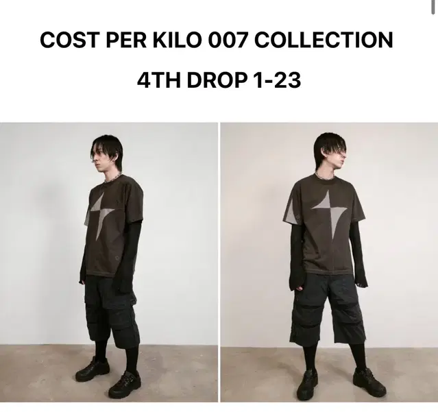 XL 코스트퍼킬로  cost per kilo star pannel