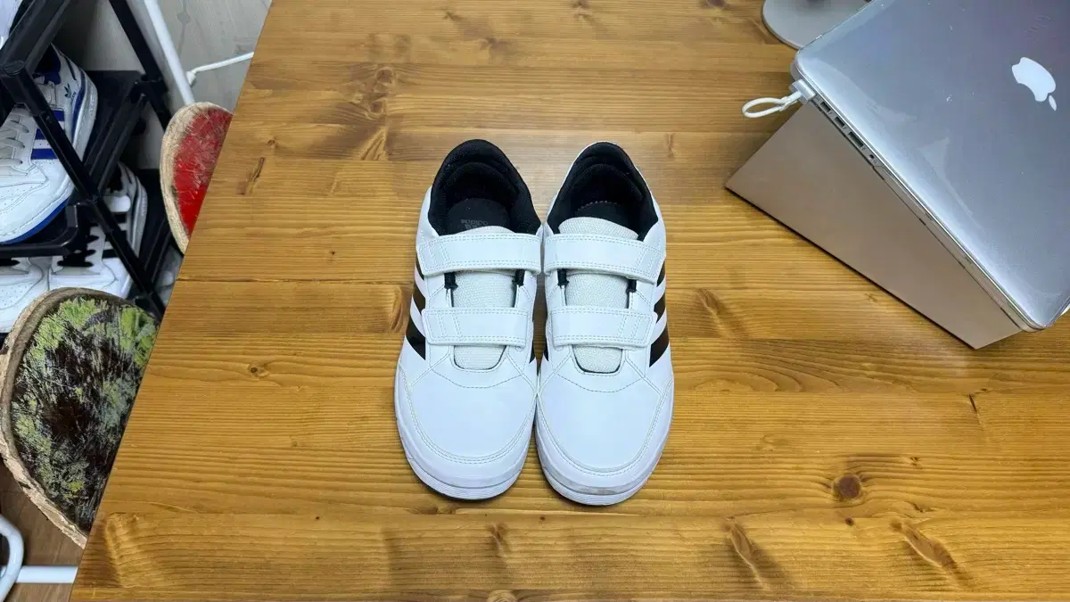 Adidas - Alta Sport CF K (White, Black), 230mm