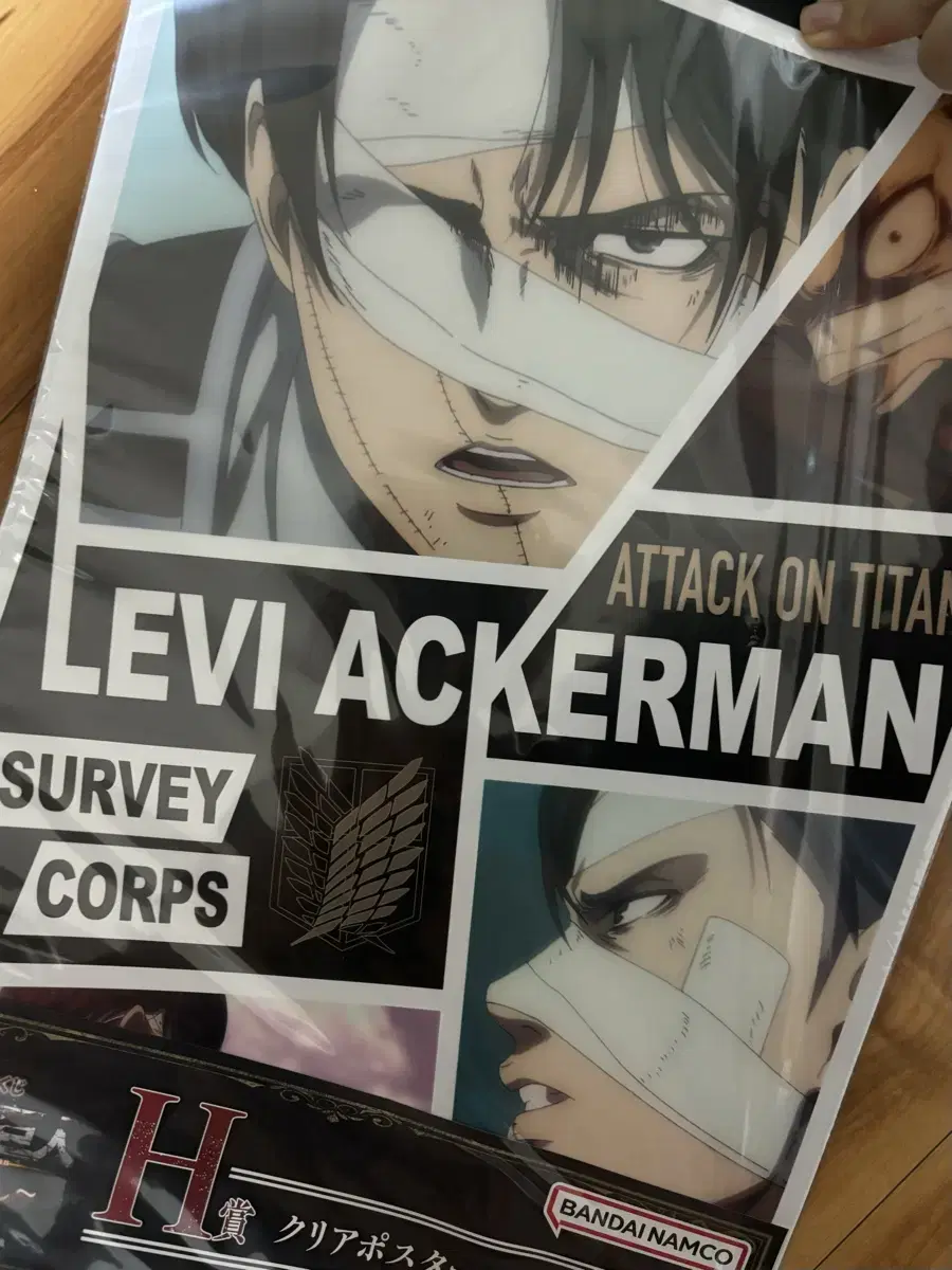 Levi the Giant of Jin Clear Poster