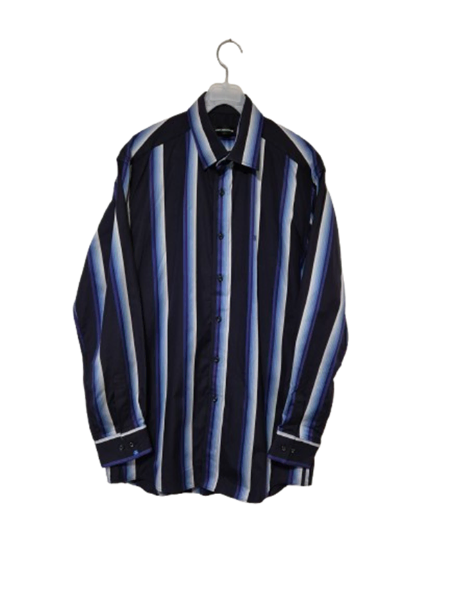 Louis Vuitton Gradient Multistripe Men's Long Sleeve Shirt95