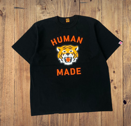 Humanmade Tiger Black Short Sleeve Tee