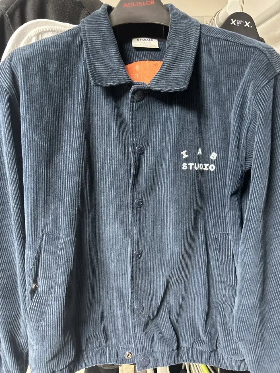 iapp Corduroy Jacket Midnight Bloo