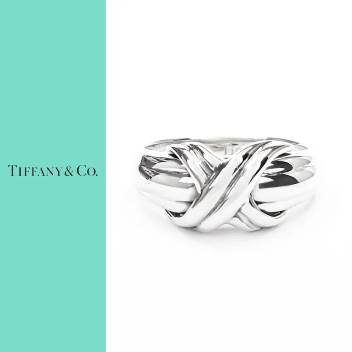 Tiffany&Co. X Cross Ring/ 티파니앤코 X 크로스 반지