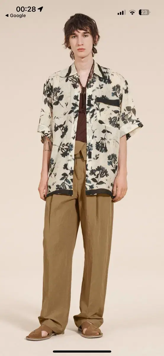 Zara Limited Edition Floral Print Shirt M