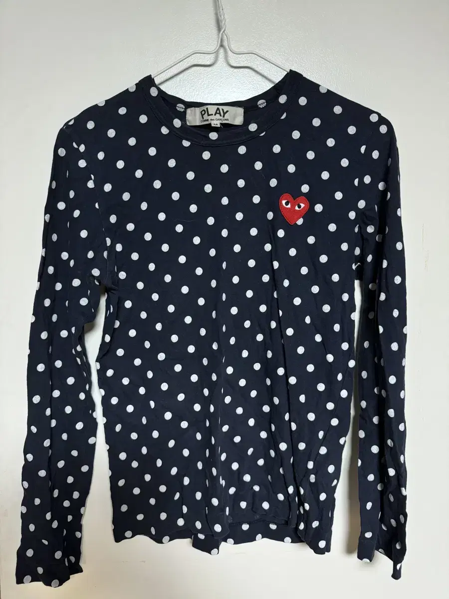 COMME des GARÇONS dot long-sleeved shirt