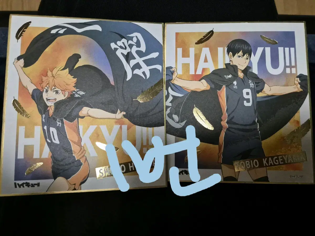 Haikyuu banner colored paper for sale