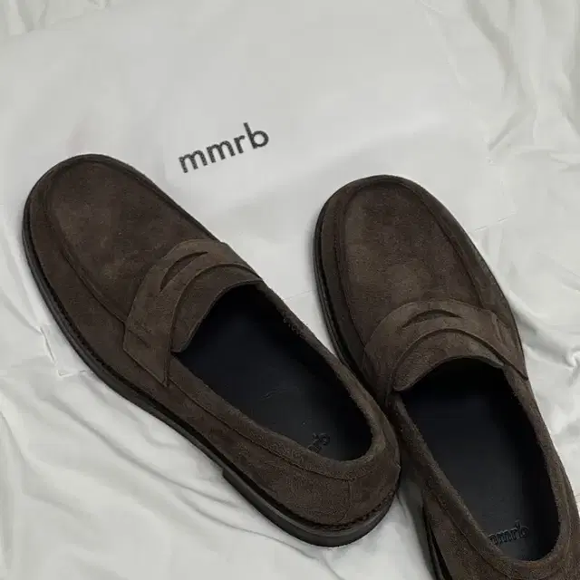 mmrb saturday brown 로퍼 270 size 2회착