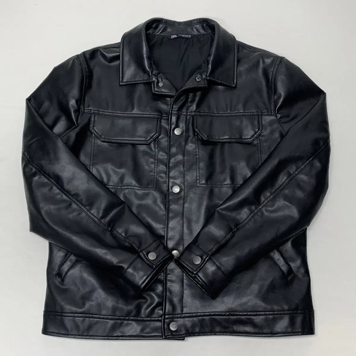 Zara Faux leather jacket (XL)