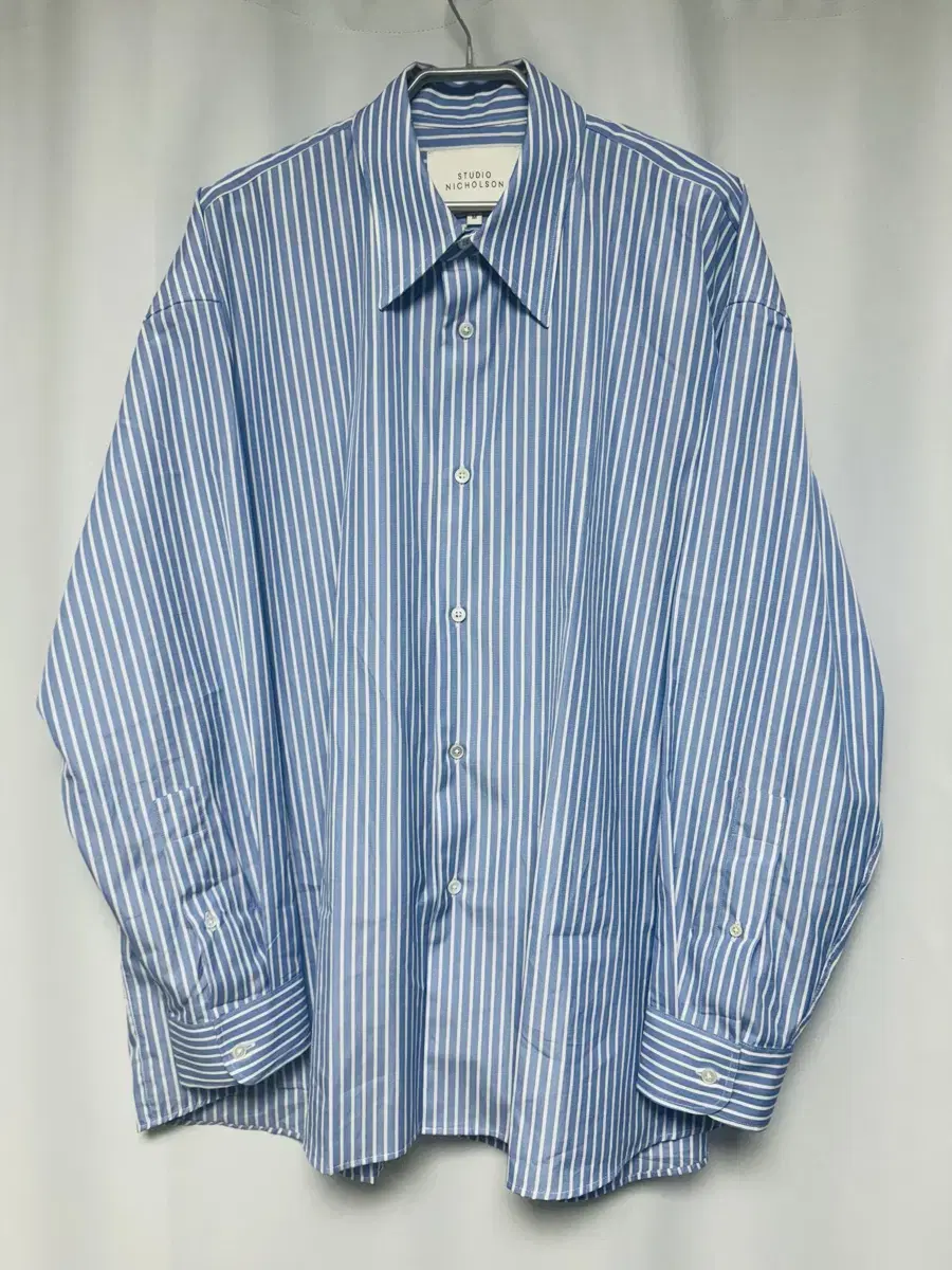 [New Arrivals Last Price]24AW Studio Nicholson Overfit Striped Shirt M