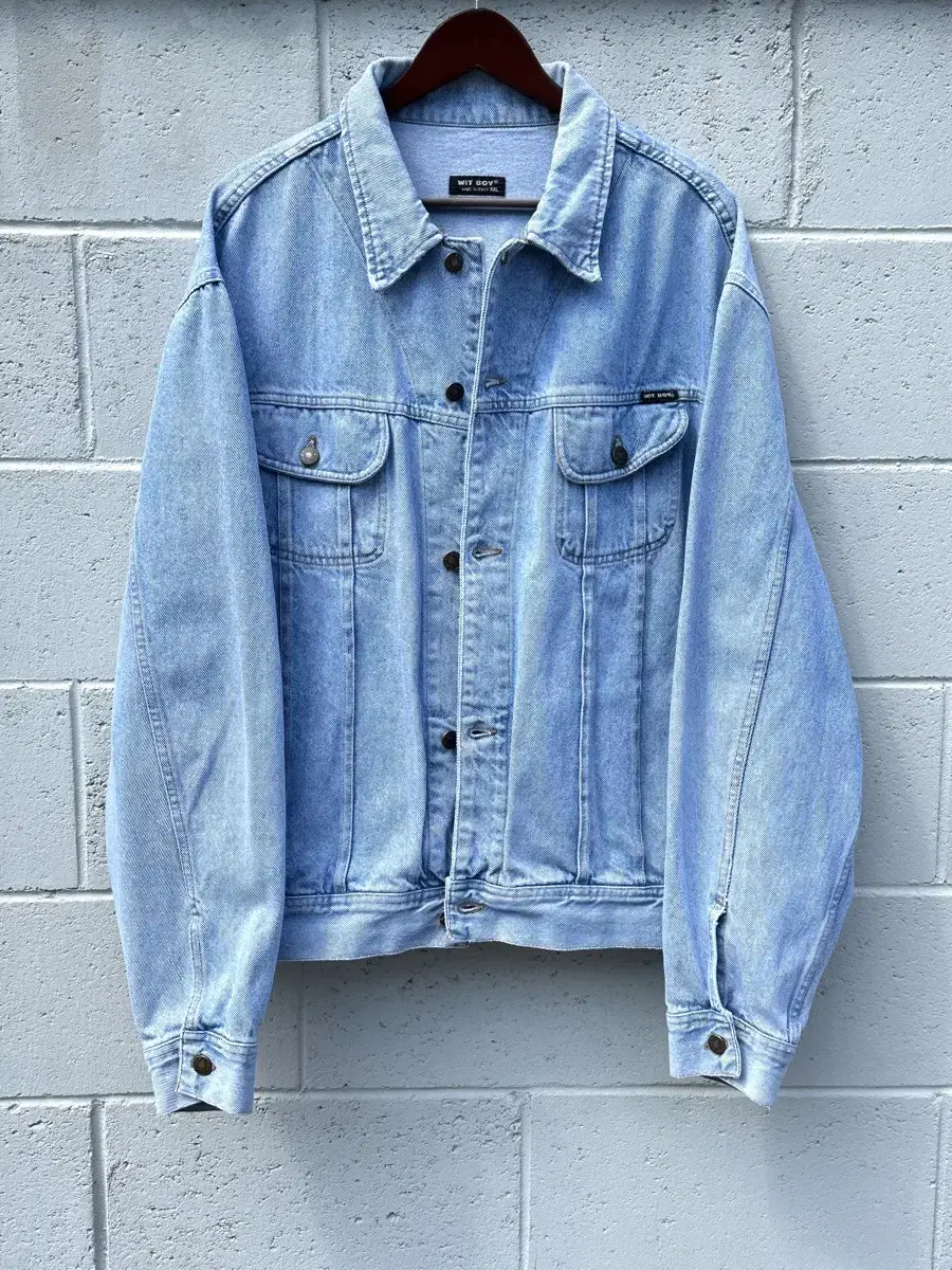 [XXL] WIT BOY Denim jacket Italy made