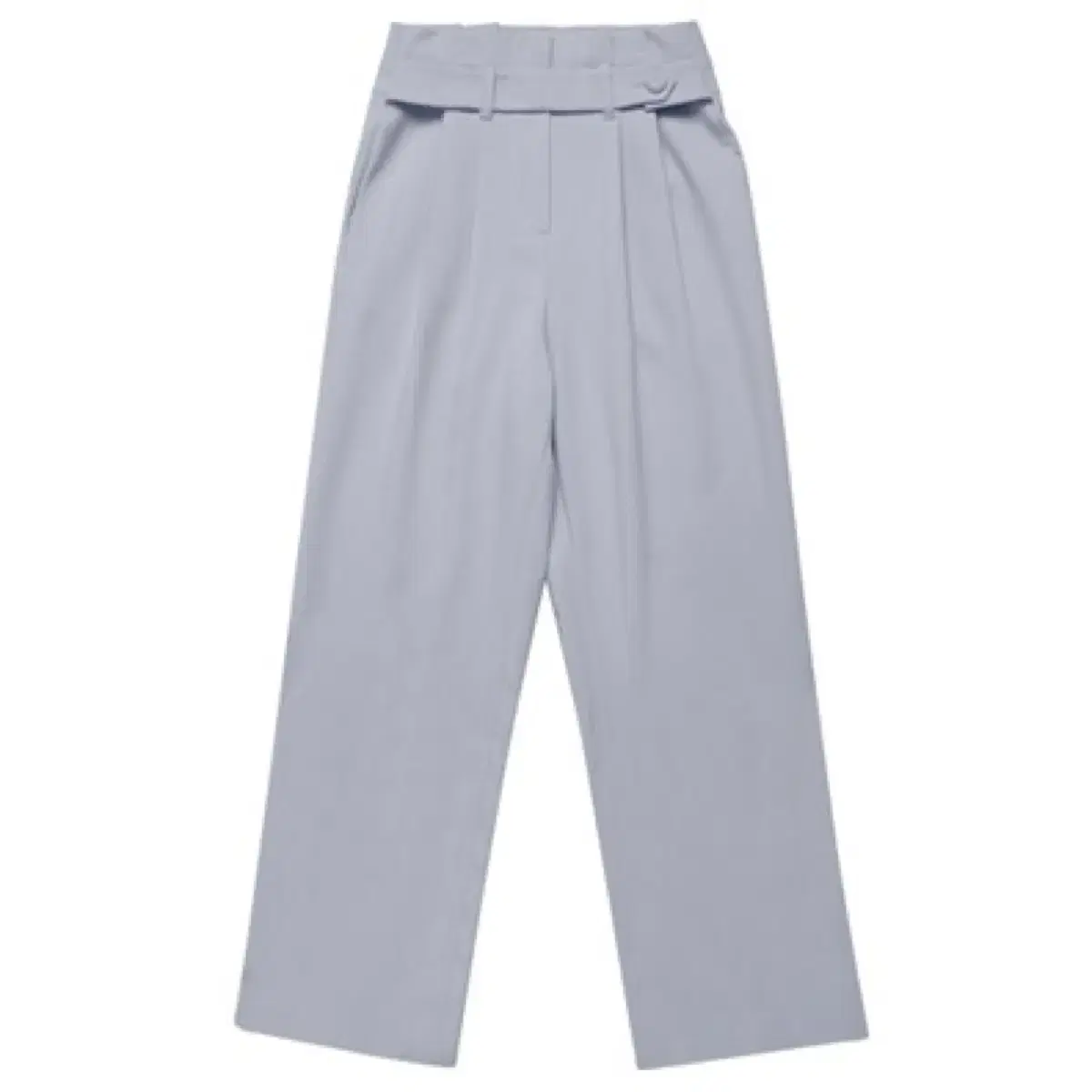 monts 1244 pleats belt slacks Light sora