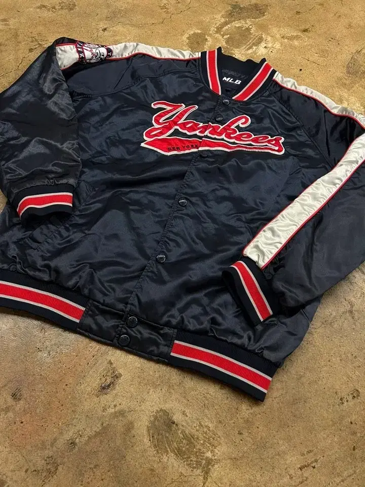 [Authentic/105] MLB New York Yankees Jacket Navy