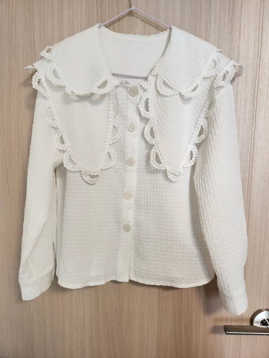 Women's lace kara white blouse