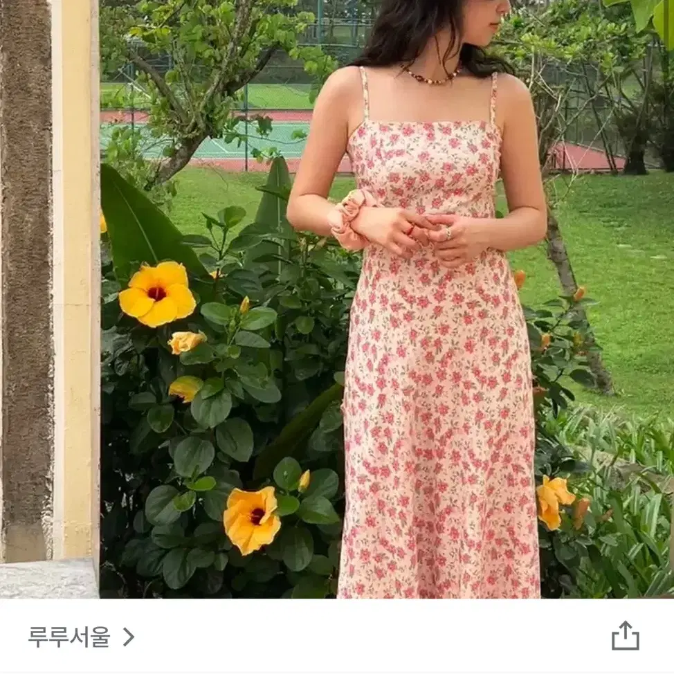 루루서울 Lychee Blossom Dress