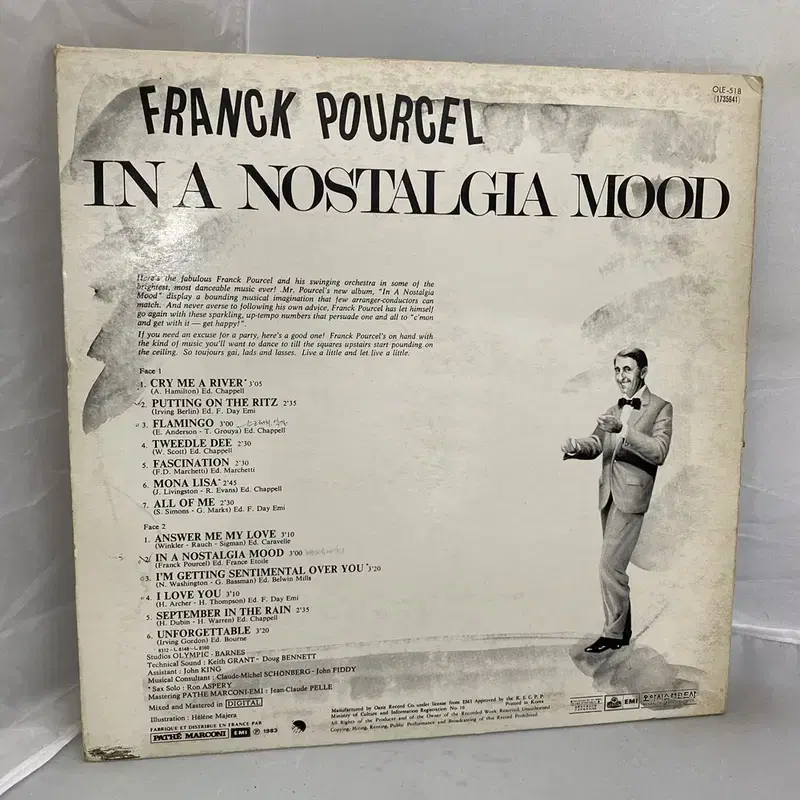 FRANCK POURCEL LP / AA4768