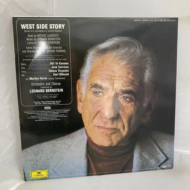 LEONARD BERNSTEIN WEST SIDE LP / AA4773