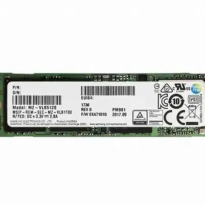 (미사용)삼성 NVME 256GB PM981 하드디스크 2개 판매합니다