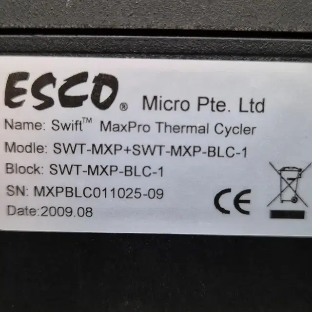 ESCO Swift MaxPro Thermal Cycler열순환기,