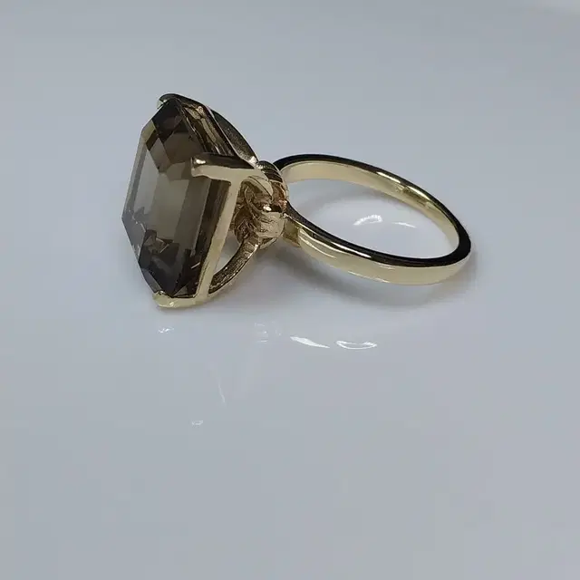 14k Smoky Quartz 반지