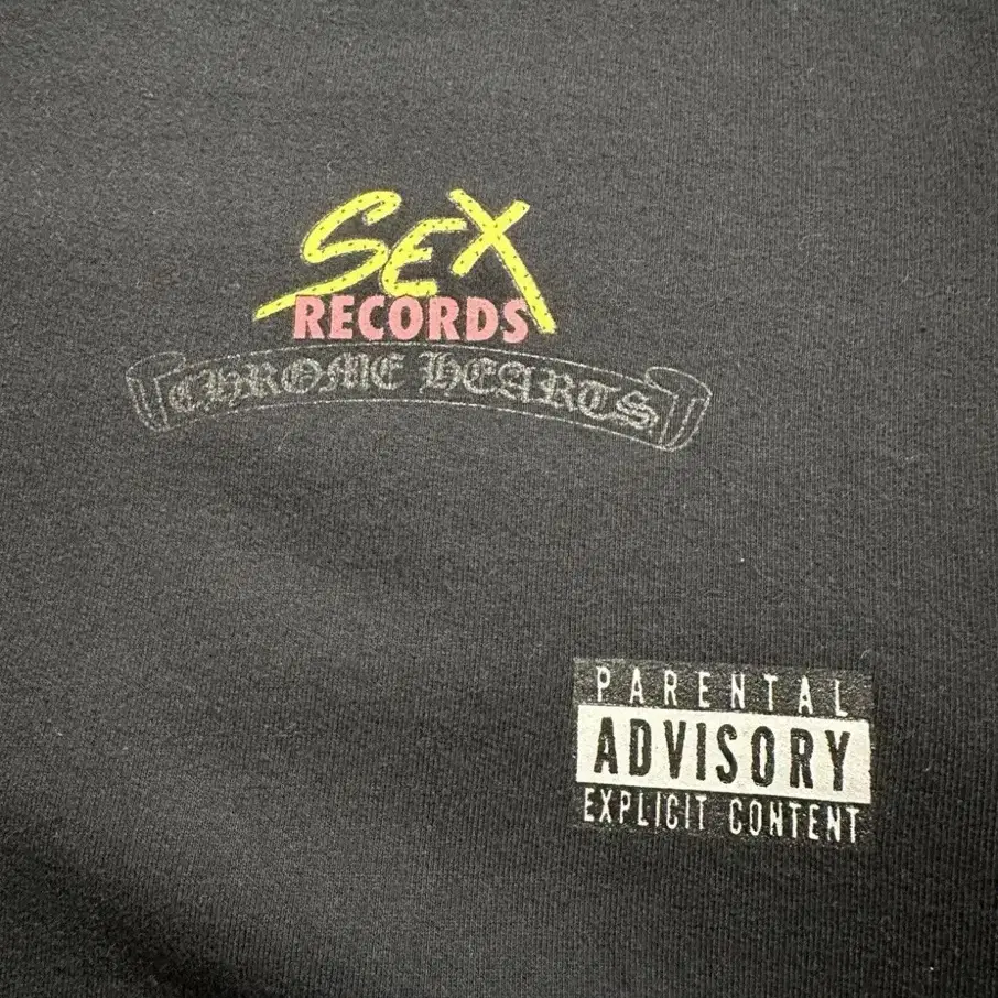 크롬하츠 매티보이 SEX RECORDS 후드 S