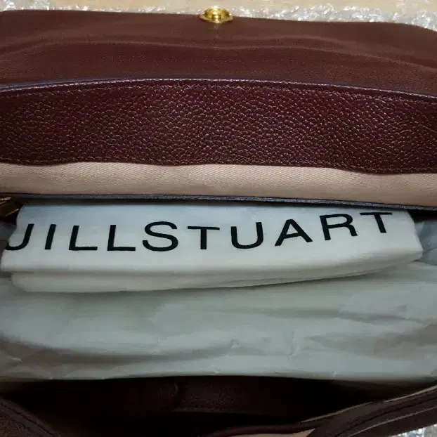 [Jill Stuart] 질스튜어트 와인 가죽 토트백 (새상품)