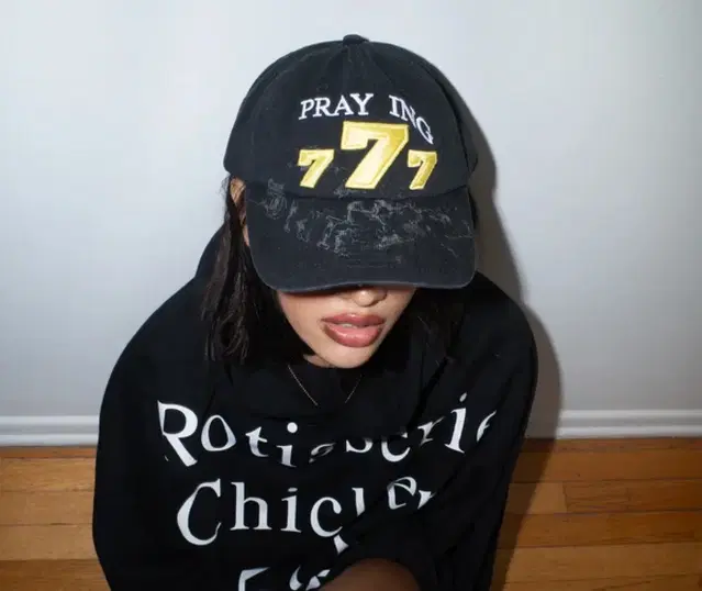 Praying 777 모자 볼캡