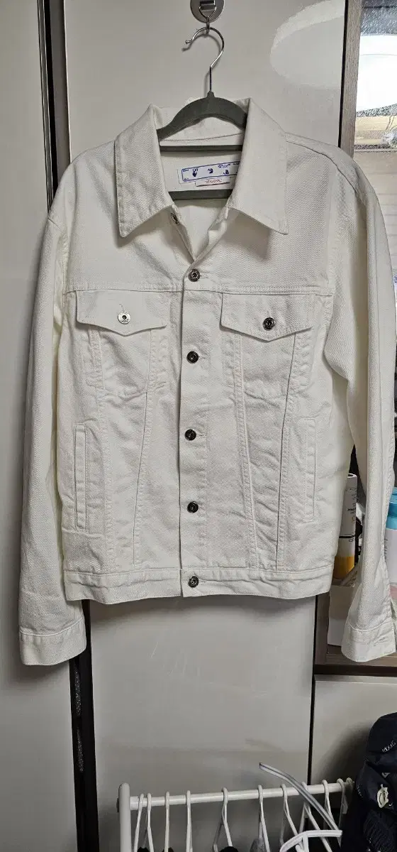 Off-White White Jeans Jacket Brand New