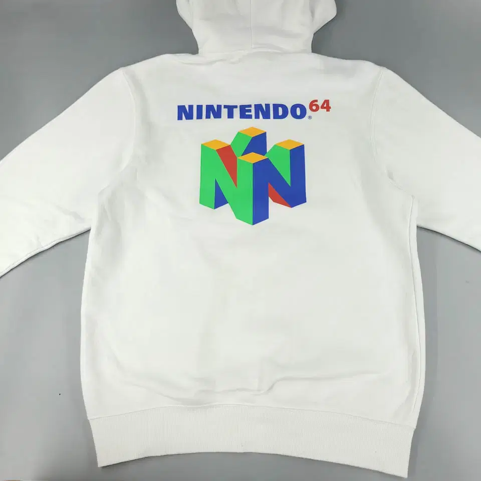 H&M 에이치앤엠 LOGG 화이트 멀티컬러 닌텐도 NINTENDO 64