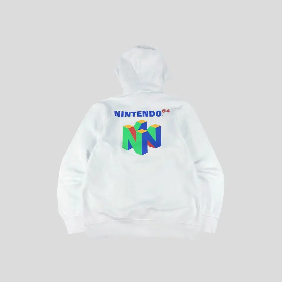 H&M 에이치앤엠 LOGG 화이트 멀티컬러 닌텐도 NINTENDO 64