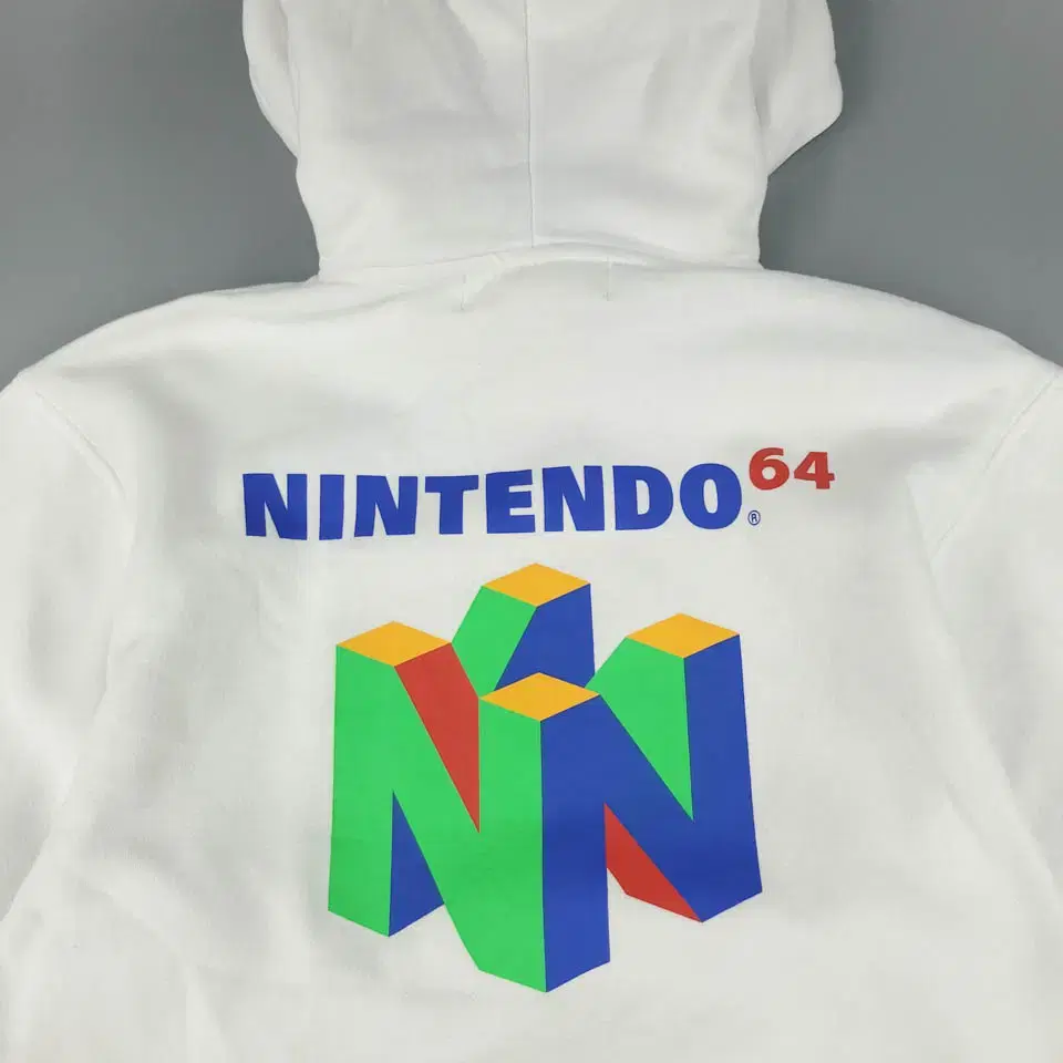 H&M 에이치앤엠 LOGG 화이트 멀티컬러 닌텐도 NINTENDO 64