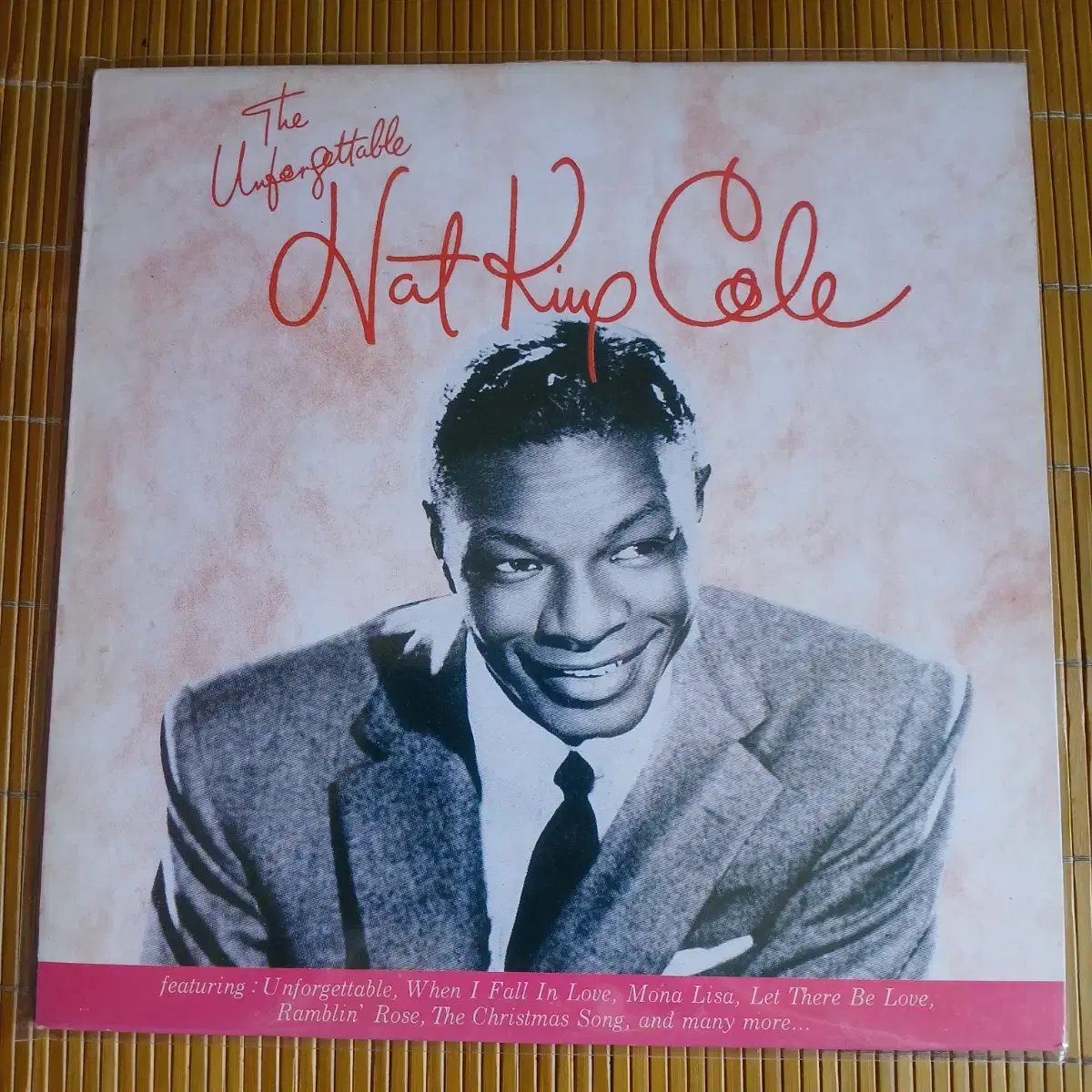 Lp중고 Nat King Cole - Unforgettable 음반 판매