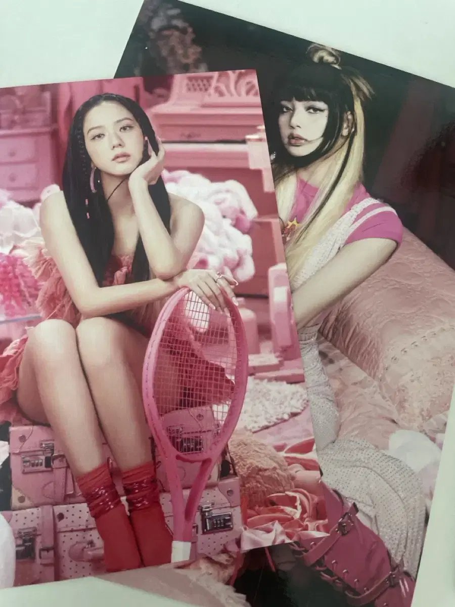 Sell Black Pink postcard 