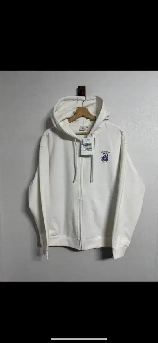 (M)코오롱스포츠 50주년 Hoodie Zip-up T-Shirt