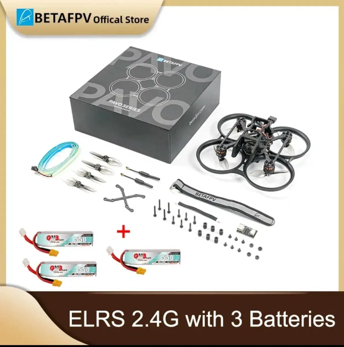 BETAFPV Pavo20 베타FPV 파보20 배터리 미포함 ELRS