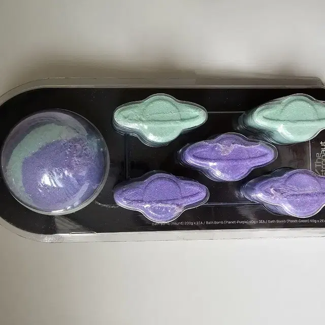 [미개봉] BTS 방탄 Astronaut bath bomb set 배쓰밤