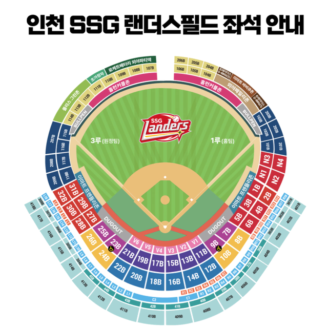 SSG랜더스 vs 롯데 자이언츠 9.11 수요일 노브랜드 3연석