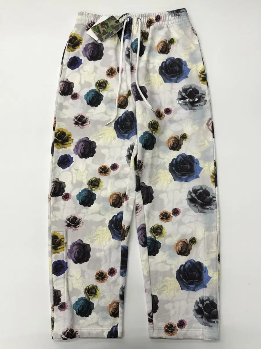 Bape Vape Floral Camo Cotton Banded Pants