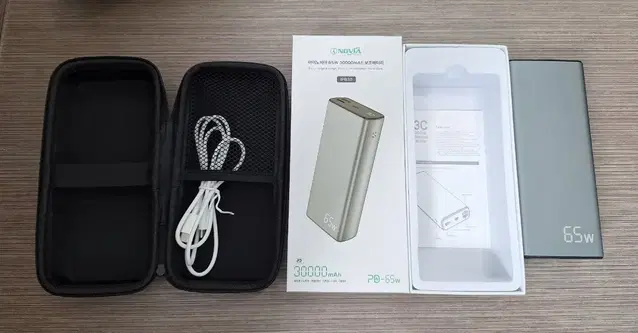 (택포)아이노비아 보조배터리 65W 30000mAh PPS