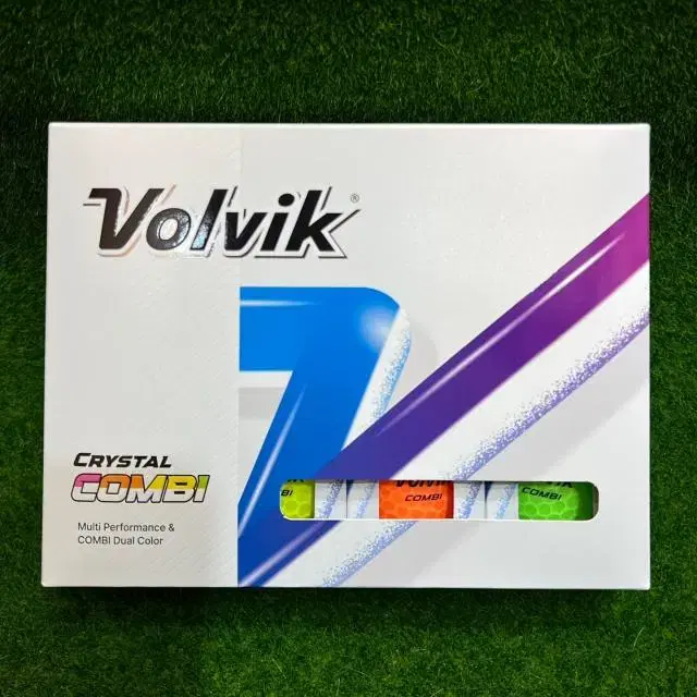 Volvik 볼빅 크리스탈 콤비 3피스 유광 반반공 마포골프샵 몬스터골프