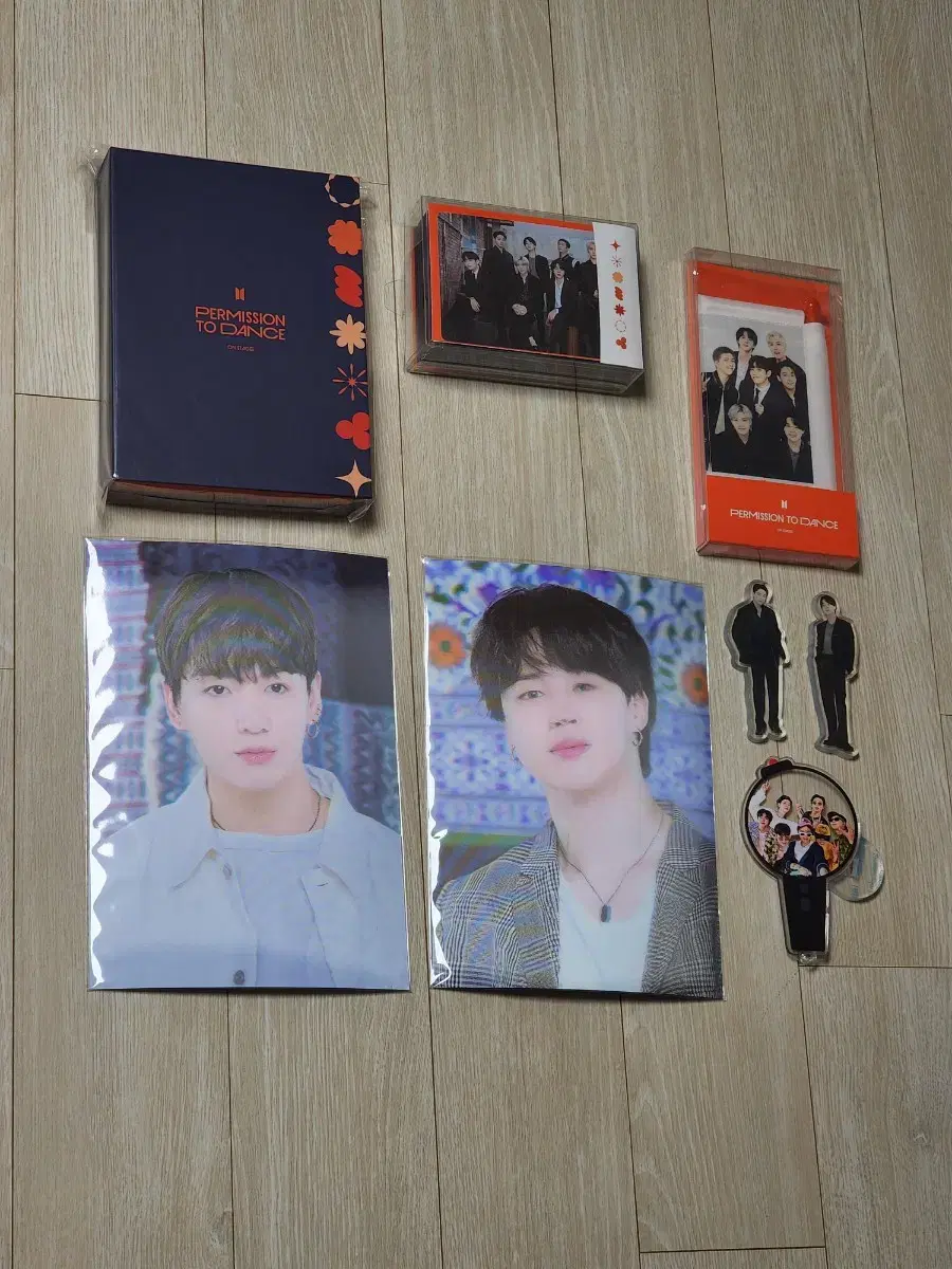BTS 3D Photo jimin Putto Dan Magnet Mini Poca Set Mipo