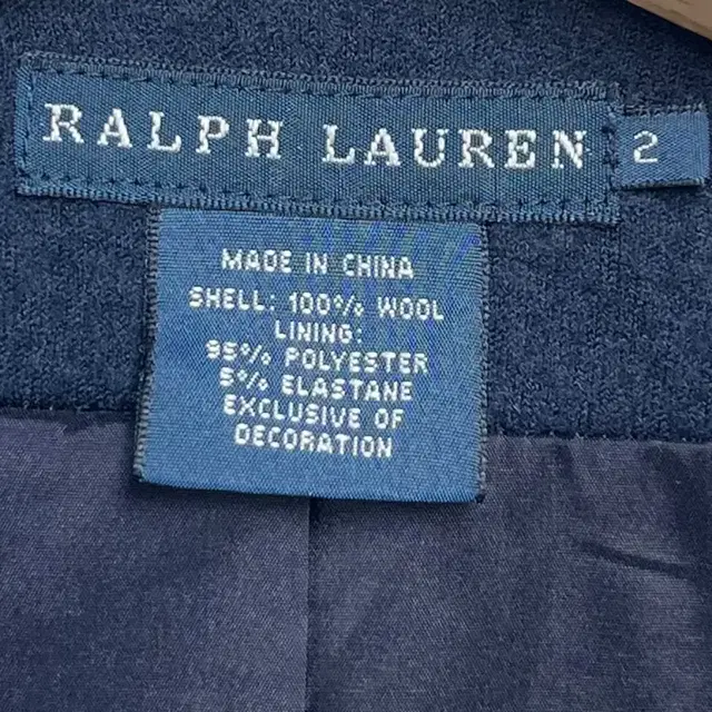 [RALPH LAUREN] 랄프로렌 프레피룩 와펜 금장 울자켓