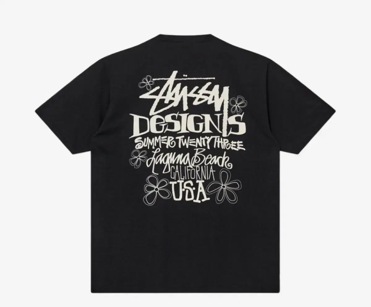 (L, New) Stussy Summer LB T-Shirt Black