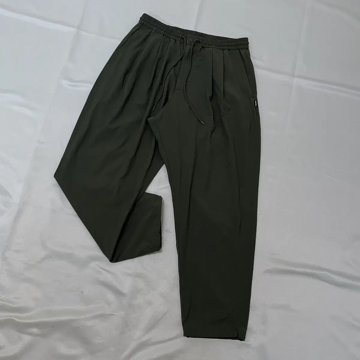 [m] naver hooded string pants 만원샵