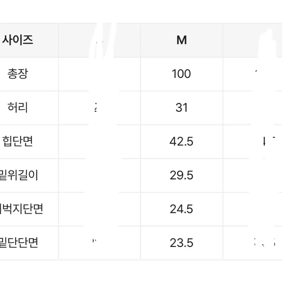 [무배] 미오 투버튼 하이웨스트 데님 블랙M