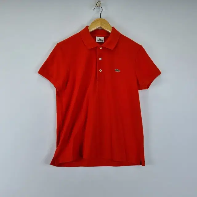 Z5508 LACOSTE 레드 PK 반팔 카라티셔츠 공용3SIZE